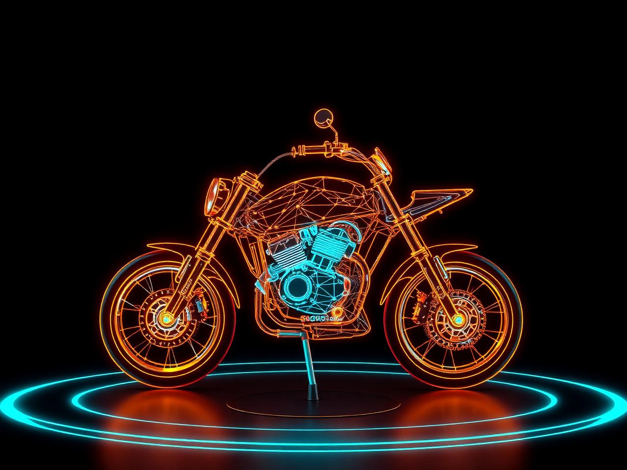 Mockup garage 3D